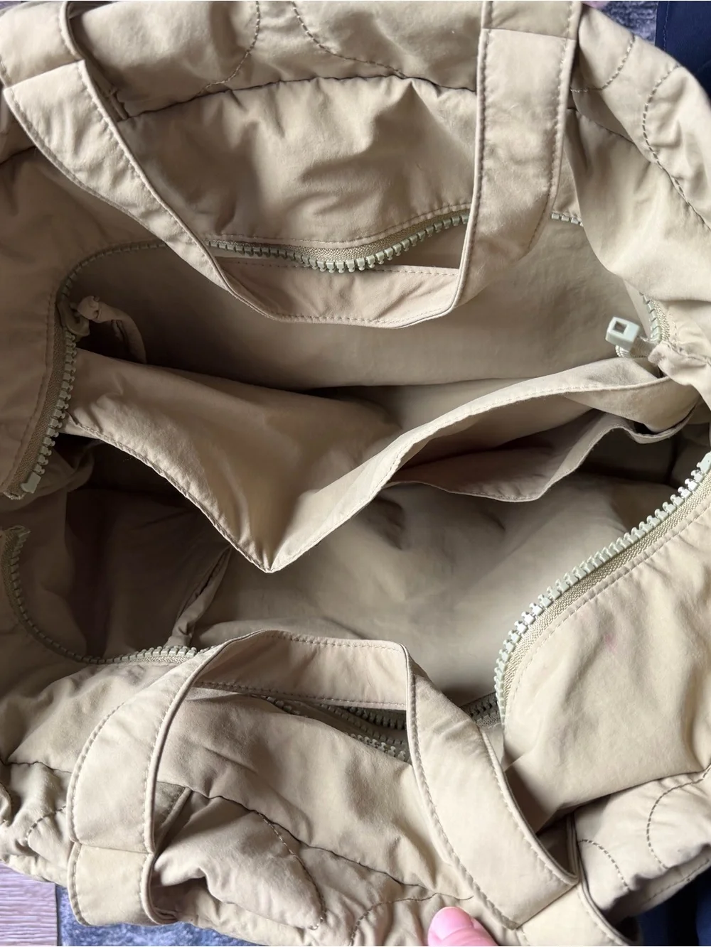 Madewell spacious quilted
